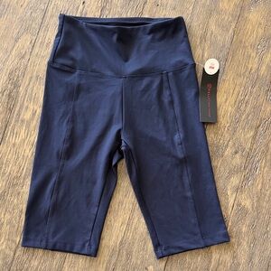 Bally Dark Blue Bike Shorts